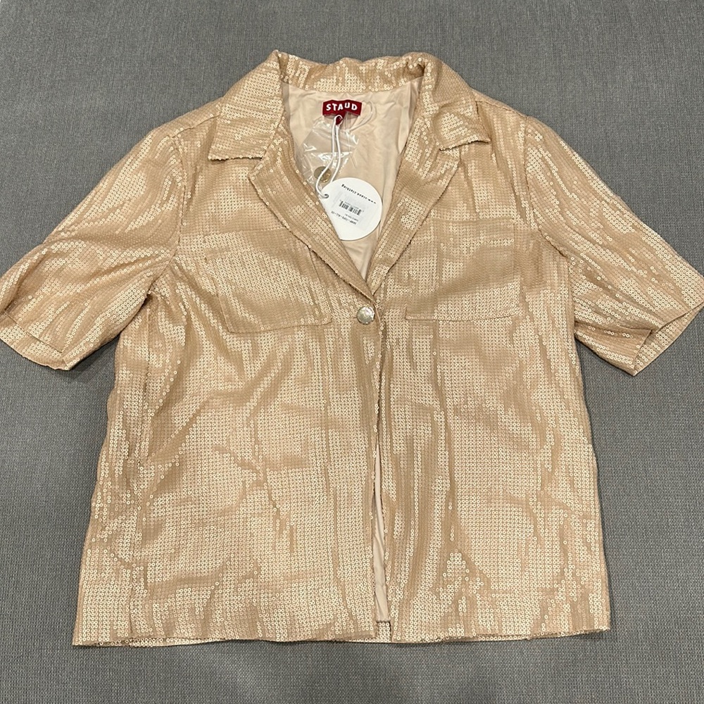 Staud Sequin Shirt